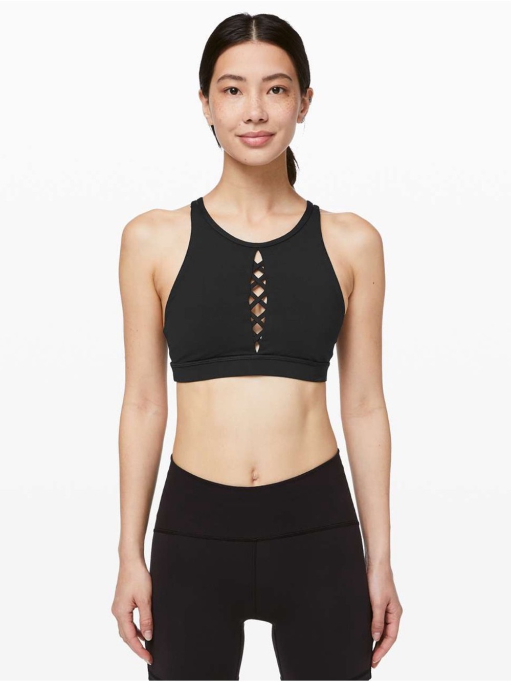 Lululemon Energy Bra High Neck *Laced